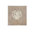 Luisa Linen Cushion Cover in natural 50 by 50 cm — main view