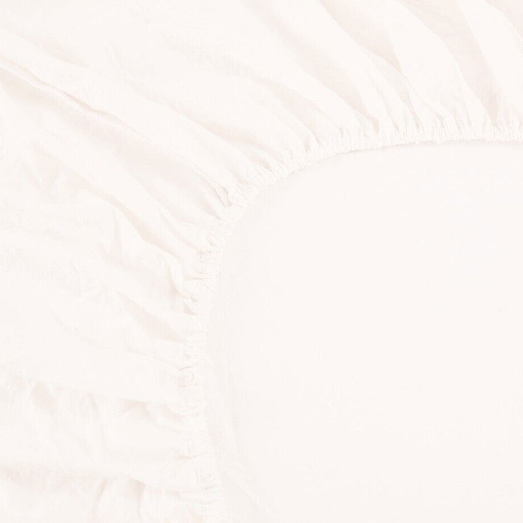 Linen and Bamboo Queen Sheet Set — set detail